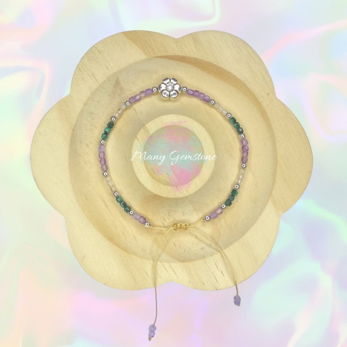 สร้อยข้อมือหิน Many Gemstones